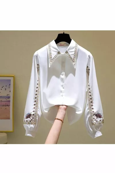 Shirt Embroidery Collar