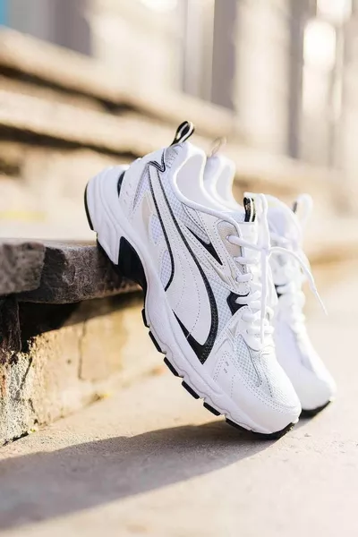  Unisex Spor Ayakkabı Unisex Sneaker Ayakkabı  BEYAZ-SYH