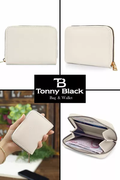 المرأة الأصلية حامل بطاقة عملة مقصورة سستة الراحة نموذج أنيق البسيطة حامل بطاقة المحفظة كريم