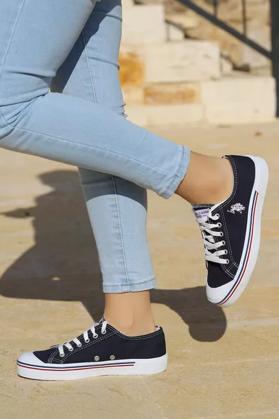 Kadın Lacivert Penelope Günlük Yürüyüş Spor Ayakkabı