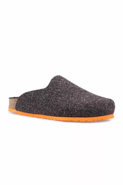 Berlin Cork Sole Imported Wool Felt Slippers