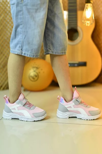 Orthopedic Velcro Elasticated Mesh Unisex Quality Hiking Sneaker Kids Sneakers