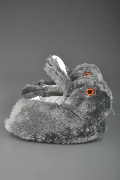 لطيف الأرنب الرقم القطيفة باندوف رمادي