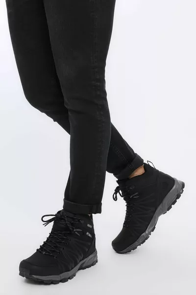 شل Hi 9pr أحذية خارجية رجالية سوداء