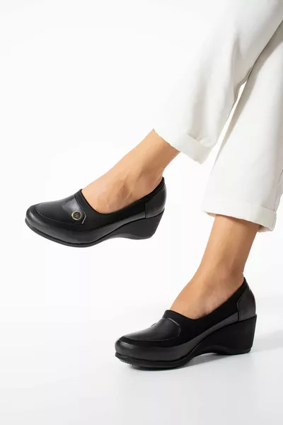 المرأة الأسود أحذية كلاسيكية مبطن الكعب أحذية أمي النساء الباليه الشقق النساء أحذية عارضة