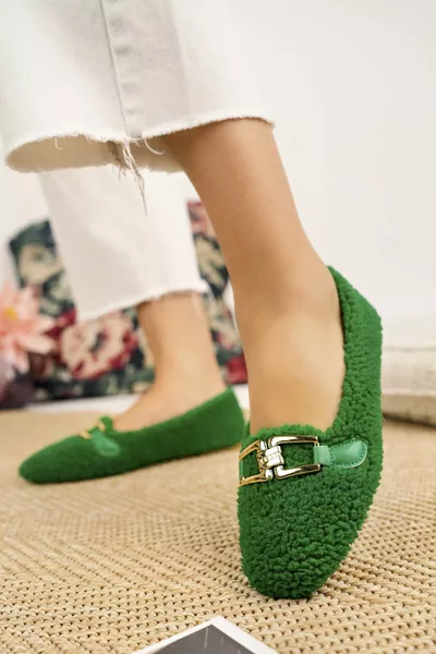 Fluffy Panduf Women's Panduf Home Shoes Soft Sole Washable