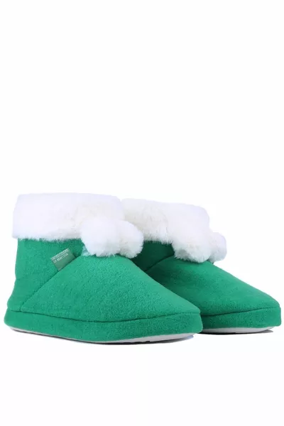 Vert Couleur Femme Panduf Domicile Bottes  