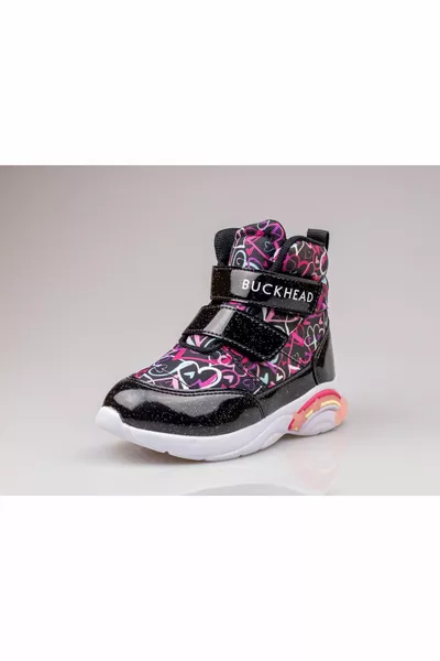 Девочки Легкие сапоги, водостойкие, Velcro сапоги