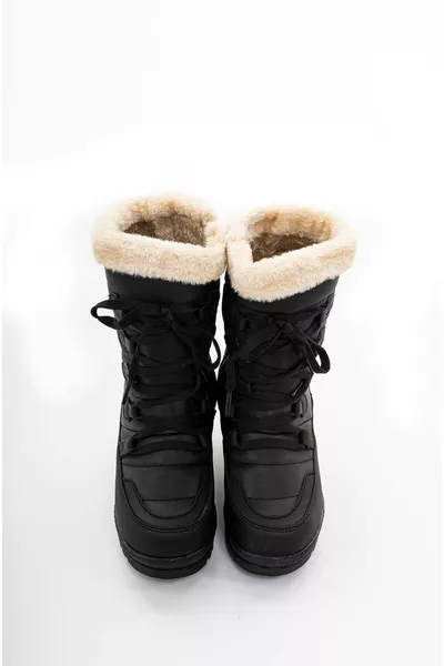 Modèle Parachute Bottes de Neige Noir