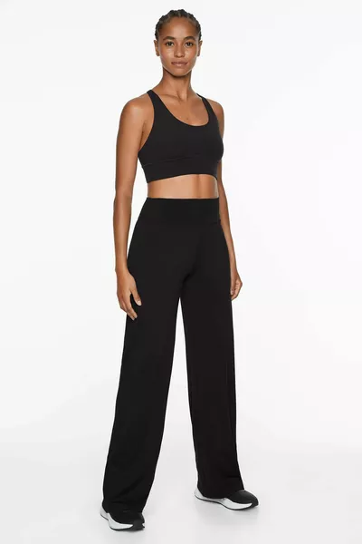 High Rise Comfortlux Straight Cut Pants