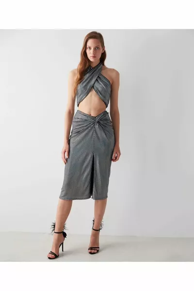 Hologram Sequined Skirt