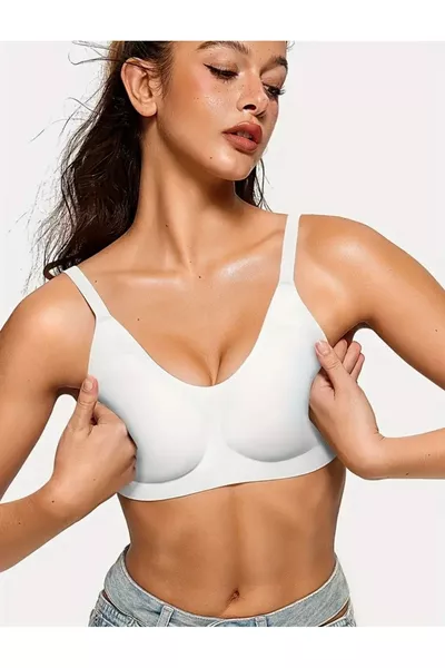 صدرية بدون خياطة مع وسادة قابلة للإزالة وقص بالليزر