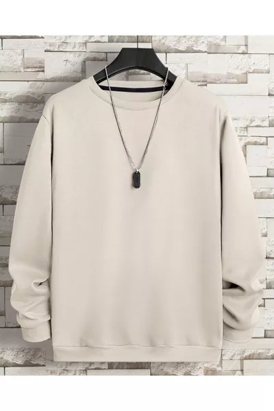 سويت شيرت بقبعة دائرية بدون طباعة للرجال والنساء، بألوان متعددة، بمقاس واسع