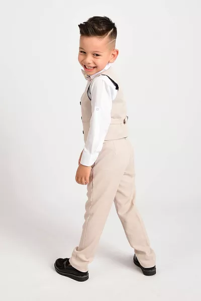 Costume pour garçon avec gilet et nœud papillon