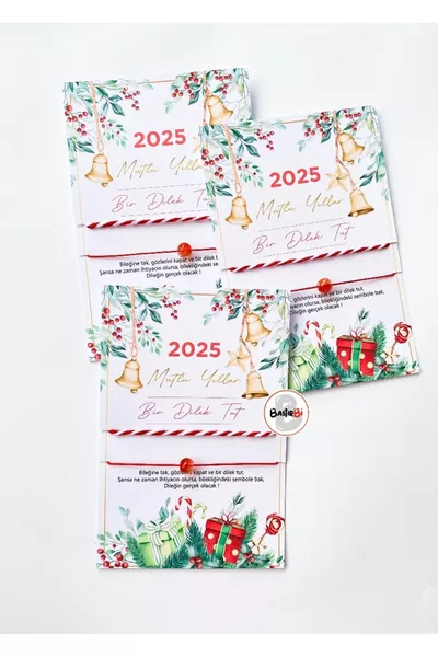 Браслет с шаром любви и удачи на Новый год и Рождество,  поздравительных открыток к Новому году