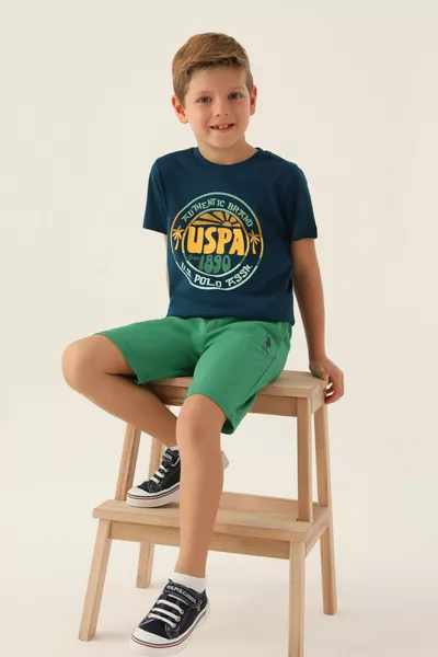 Boys' Bermuda Set - Space