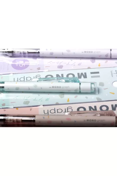 Моно Граф Терразо Цветен Механичен Молив 0.5 мм - Мъгливо Зелено / B