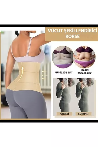 Corset de taille en latex à agrafes, effet sablier, ventre, taille, hanches, corset remodelant premium