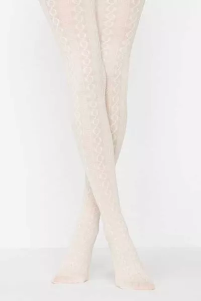 Calze con slip Karina Vaniglia L