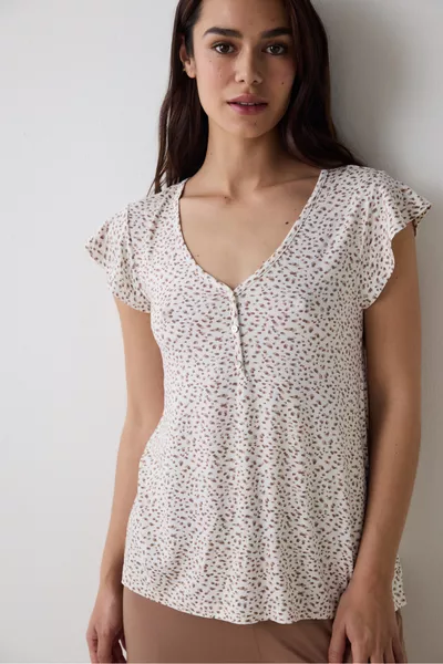 Lilah Kapri Bunter Pyjama-Set