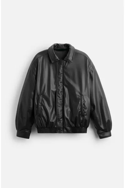 Giacca Vintage in Pelle Oversize Unisex