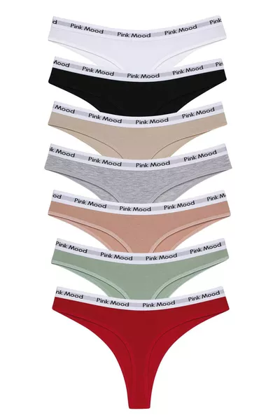 Cotton Briefs with Elastic Waistband 7-Pack