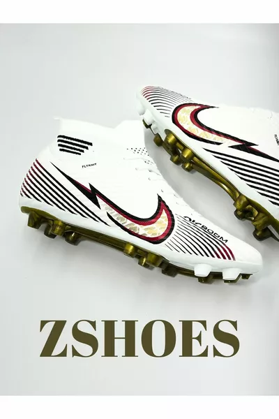 Unisex Turf/Grass Field Socks New Color Lace-Up Flexible Cleats