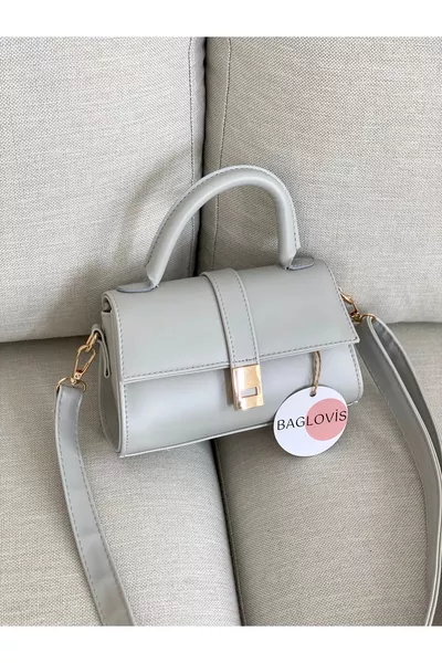 MILA MAGNETIC DETAILED WOMEN'S SHOULDER BAG