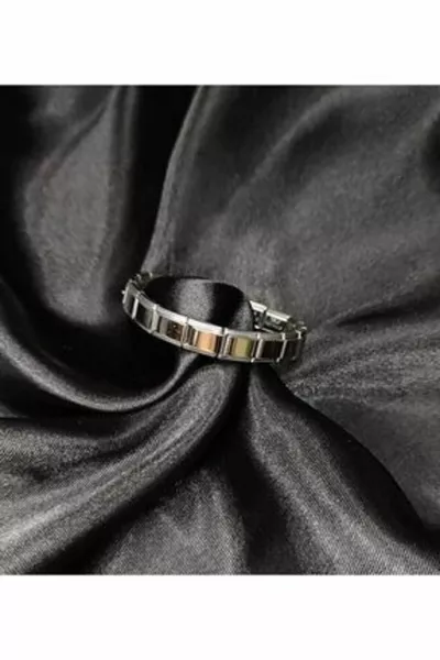 Charm classico in acciaio inox senza scritta standard italiana