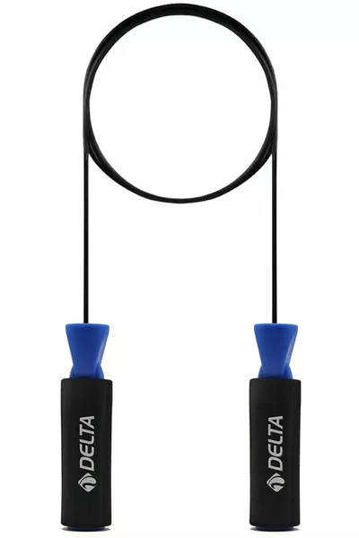 حبل قفز قابل للتعديل بمقبض إسفنجي ومحمل ديلوكس ISERI