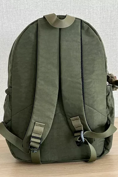 Fcstore Zaino Medio in Tessuto Klinker Impermeabile Verde Militare/ Zaino per Laptop e Scuola