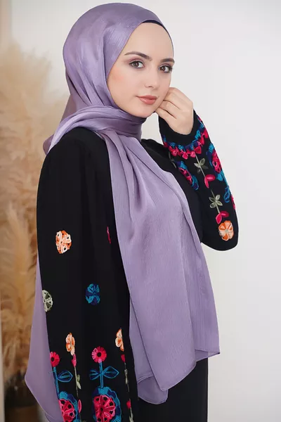 Women's Janjan Scarf Idol Series Lilac