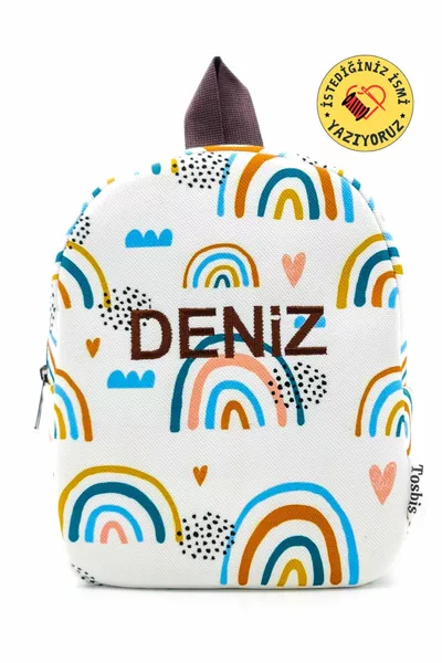 [ Scriviamo il nome che desideri ] Zaino Bohem per bambini 0-8 anni, zaino per asilo nido/scuola materna