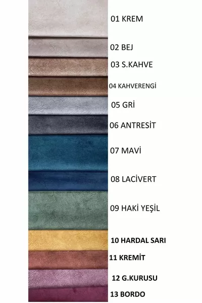 Baza Yatak Başlığı  X  Kare Kapitone Krem