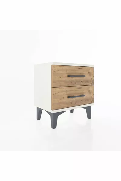 أرجس كومودين بصحّتين درج من عقيق القمر والصنوبر