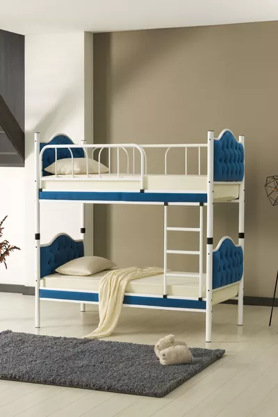 Melis Double Metal Bunk Bed and Bed Frame