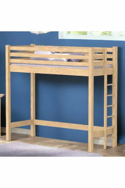 Atlantis Çalışma Alanlı Ranza  Ahşap Ranza