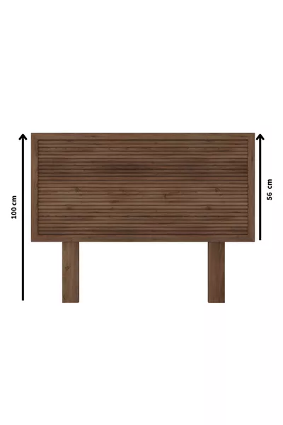 Multicolored Model Walnut Color Wooden Single Headboard (YTY)