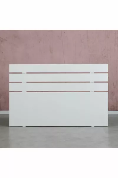 Huga Double White Headboard 1k / Cm Bed Base Headboard