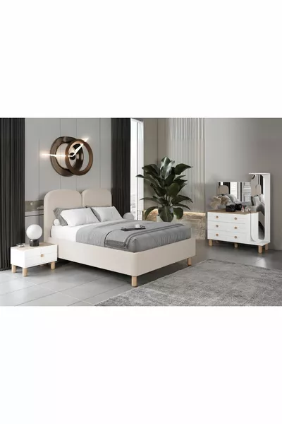Penne Mirrored Bedroom Set