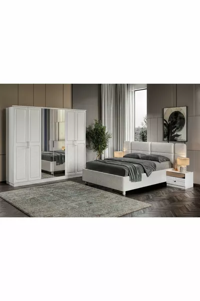 Gems White Yatak Odası Takımı