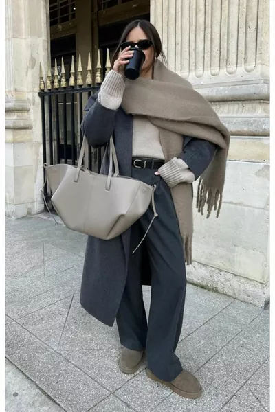 Unisex Premium Soft Bouclé Scarf