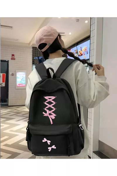 حقيبة ظهر ودرس من ريبون