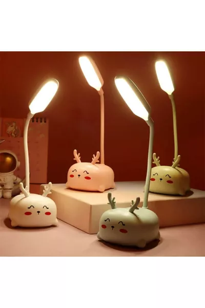 С милым оленем  USB-светильник с LED и аккумулятором