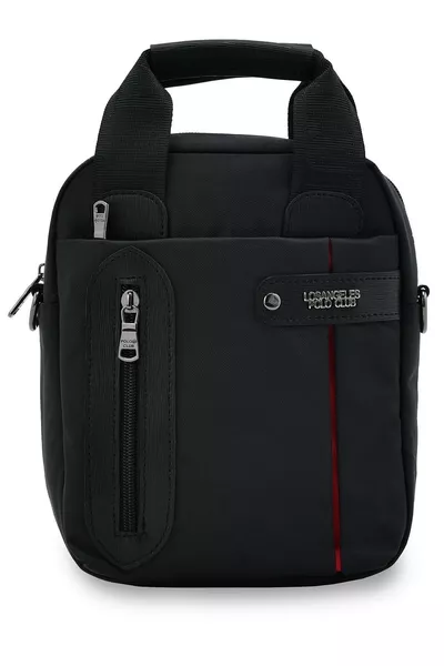  Long Strap Crossbody Bag Black