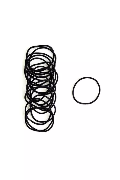  قطعة مشابك رفيعة سوداء