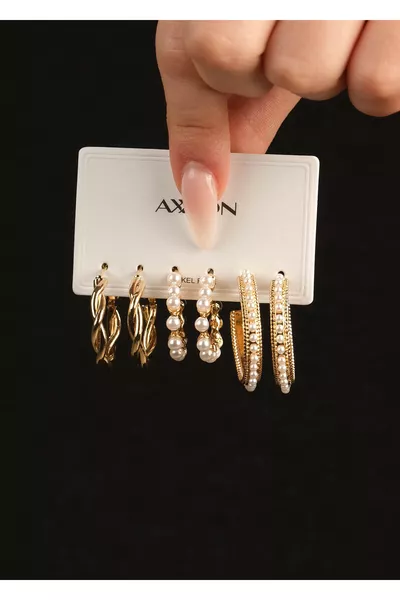 Steel Exclusive Earrings with Colorfast Guarantee and Invoice (SENT IN SIMILAR SHAPE)