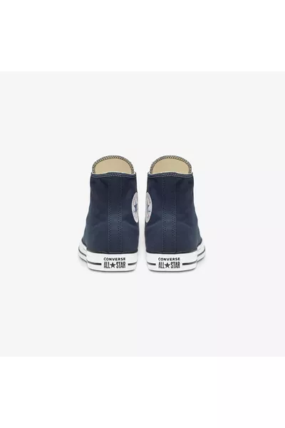 حذاء رياضي تشاك تايلور أول ستار العالي للجنسين باللون الأزرق الداكن