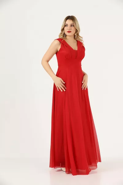 بريق تول شال طوق مثلث كورسيج فستان طويل متوهج