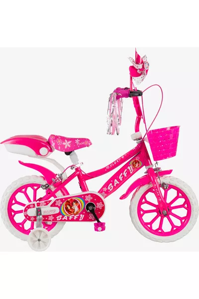 Baffy Jant Fiets Roze 3-6 Jaar